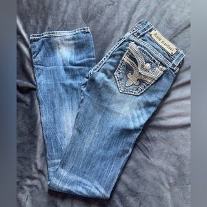 Rock Revival Women's Blue Boot Cut Jeans